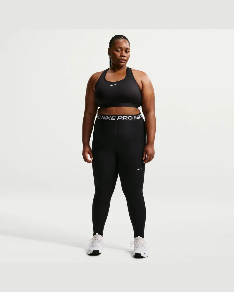 Nike Pro 365 Damen-Leggings - Schwarz Schwarz