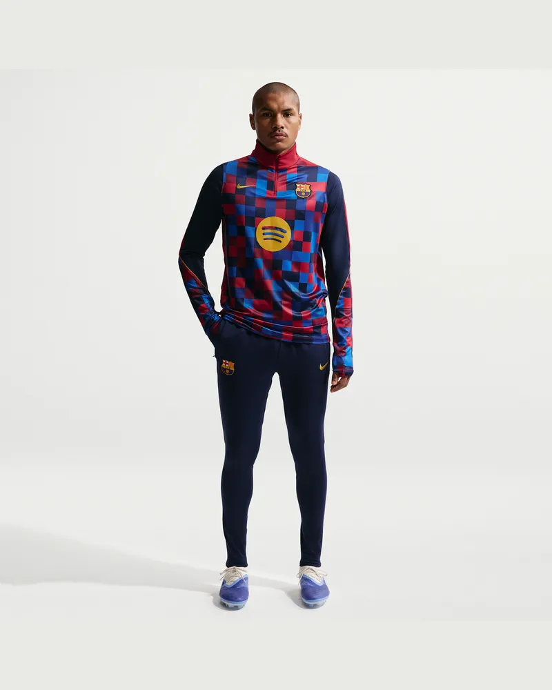 Nike FC Barcelona Strike  Dri-FIT Strick-Fußballhose (Herren) - Blau Blau