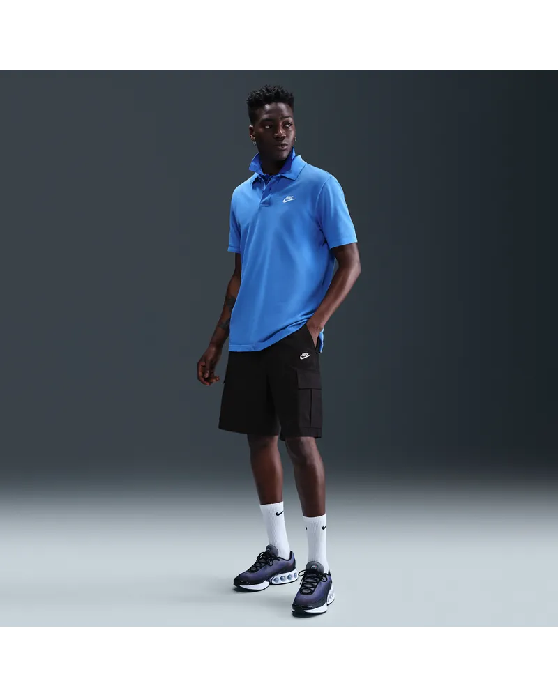 Nike Club Cargo-Webshorts für Herren - Schwarz Schwarz
