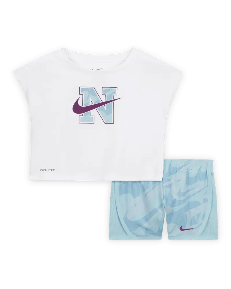 Nike Dri-FIT Prep in Your Step Tempo Set für Babys (12–24 M) - Blau Blau