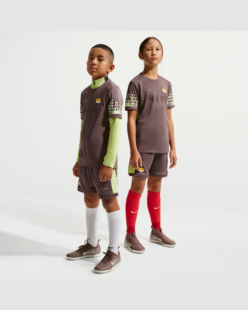 Nike Kylian Mbappé Academy Dri-FIT-Fußballshorts (ältere Kinder) - Braun Braun