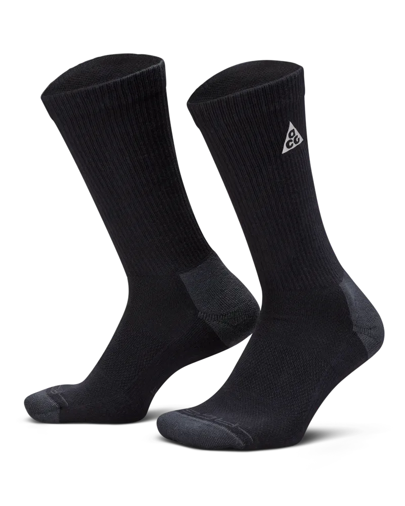 Nike ACG Everyday Elevated Crew-Socken (1 Paar) - Schwarz Schwarz