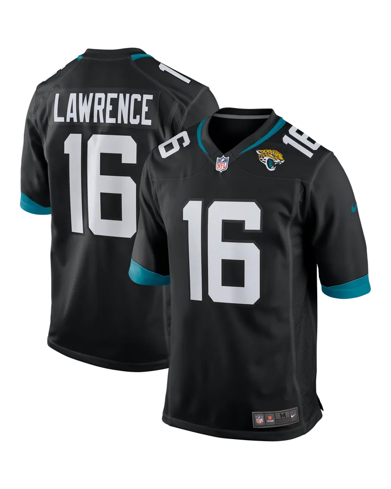 Nike NFL Jacksonville Jaguars (Trevor Lawrence) American Football-Spieltrikot (Herren) - Schwarz Schwarz