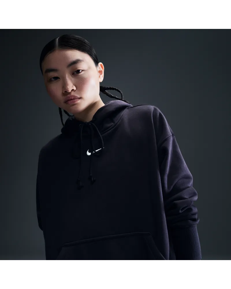 Nike Sportswear Phoenix Fleece Oversize-Hoodie für Damen - Schwarz Schwarz