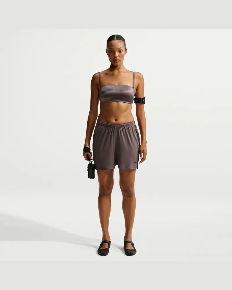 Nike SKIMS Stretch Knit Shorts (Damen) - Braun Braun