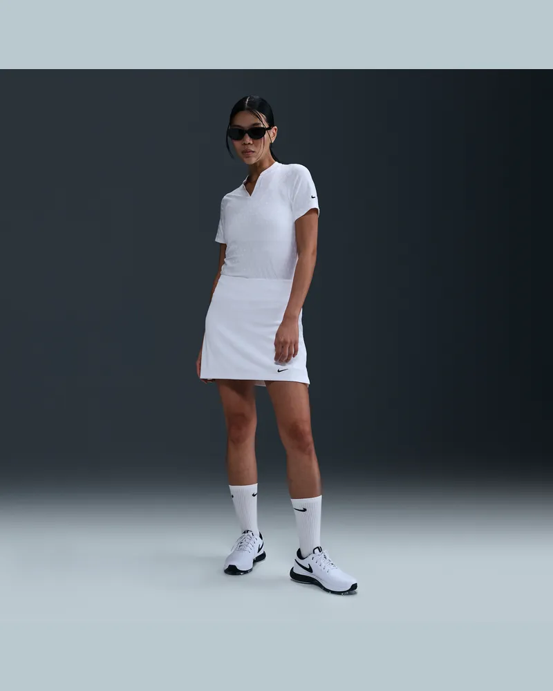 Nike Tour Dri-FIT ADV-Golfrock für Damen - Weiß Weiß