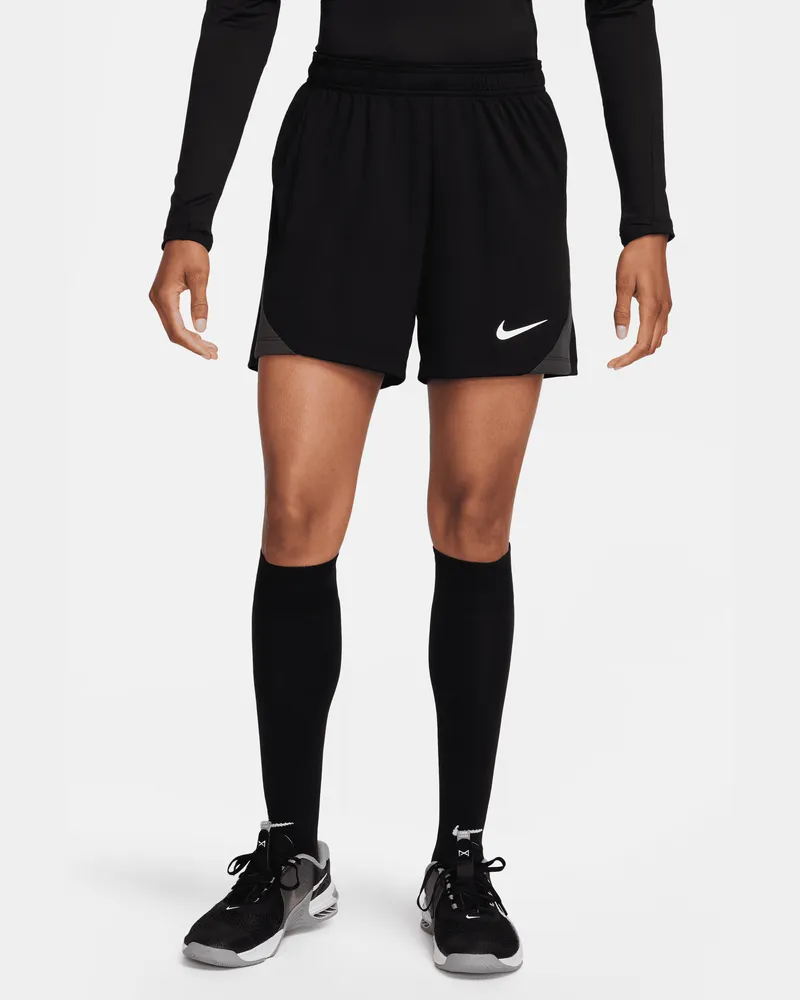 Nike Strike Dri-FIT Fußballshorts für Damen - Schwarz Schwarz
