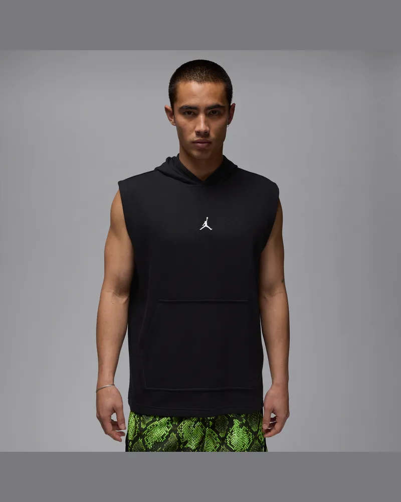 Jordan Sport Crossover ärmelloser Hoodie mit Dri-FIT-Technologie (Herren) - Schwarz Schwarz