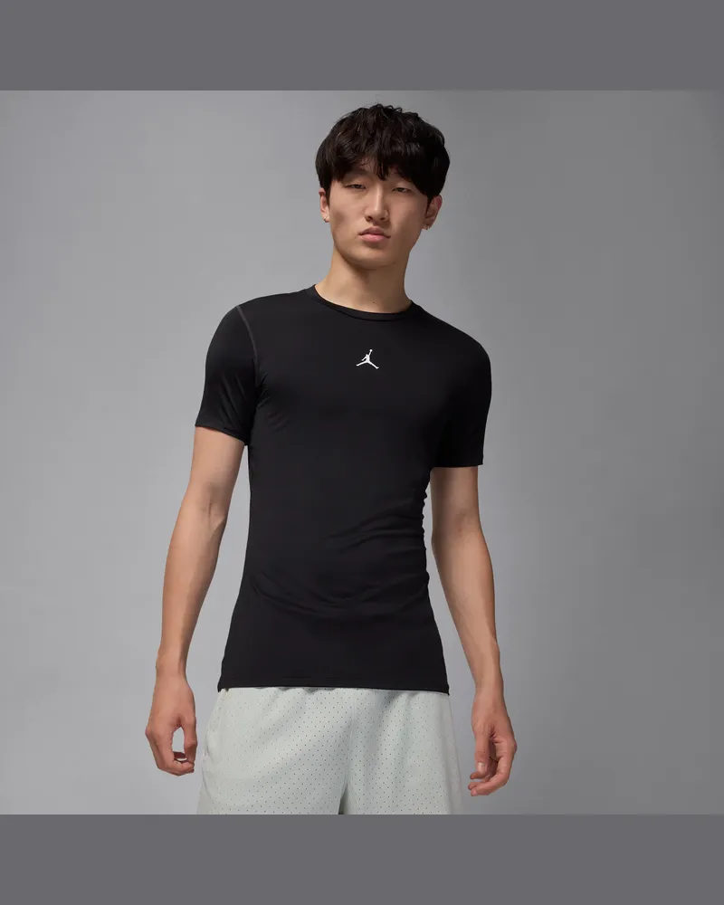 Jordan Sport Dri-FIT Kurzarm-Funktionsoberteil (Herren) - Schwarz Schwarz