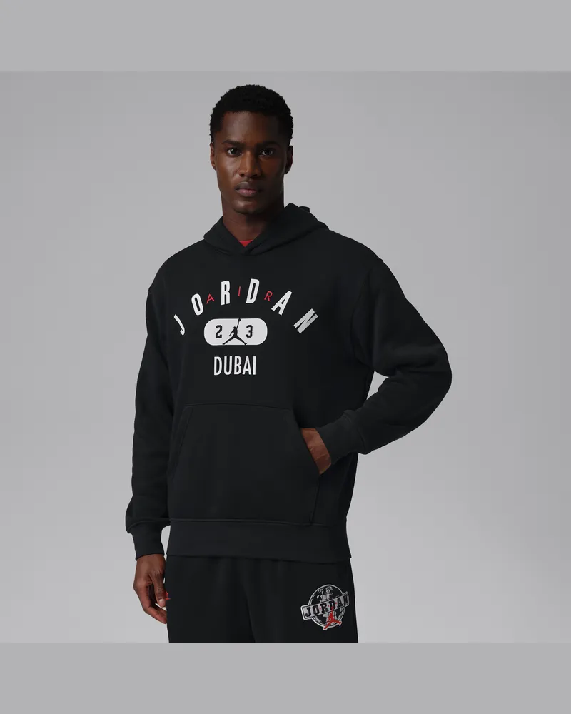 Jordan Dubai-Hoodie aus Fleece (Herren) - Schwarz Schwarz