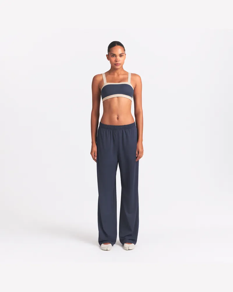 Nike SKIMS Airy Damenhose mit weitem Bein - Blau Blau