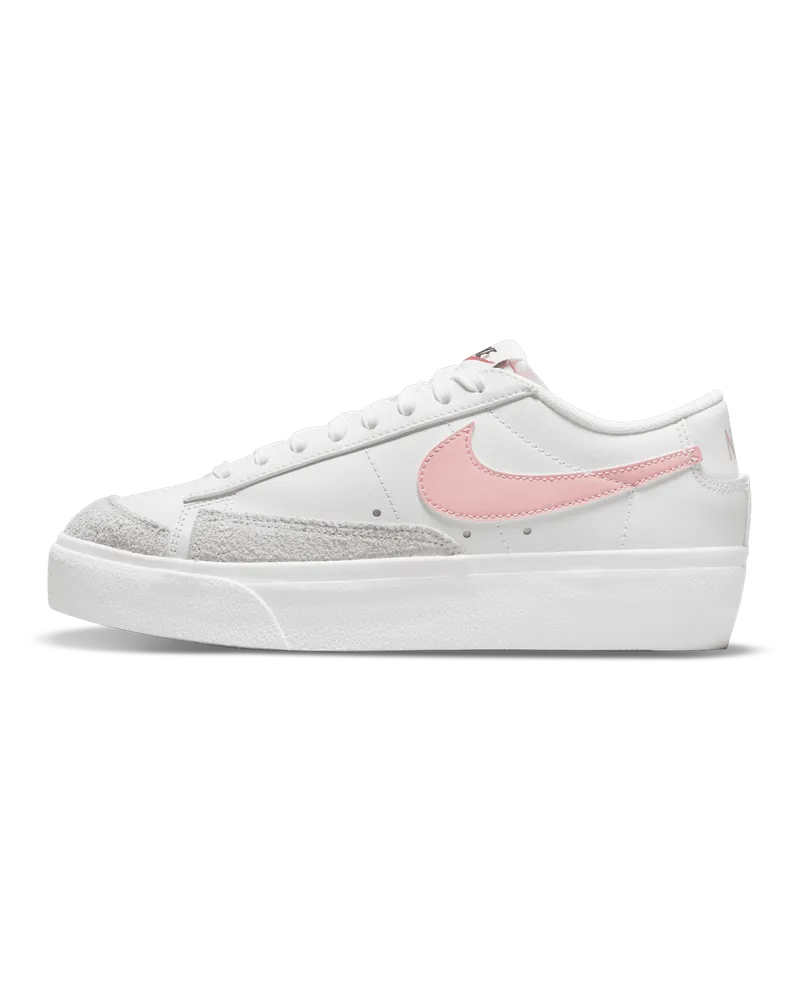 Nike Blazer Low Platform Sneaker - Weiß Weiß