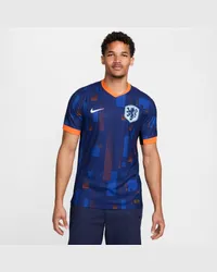 Nike Niederlande 2024/25 Match Away  Dri-FIT ADV Authentic Fußballtrikot (Herren) - Blau Blau