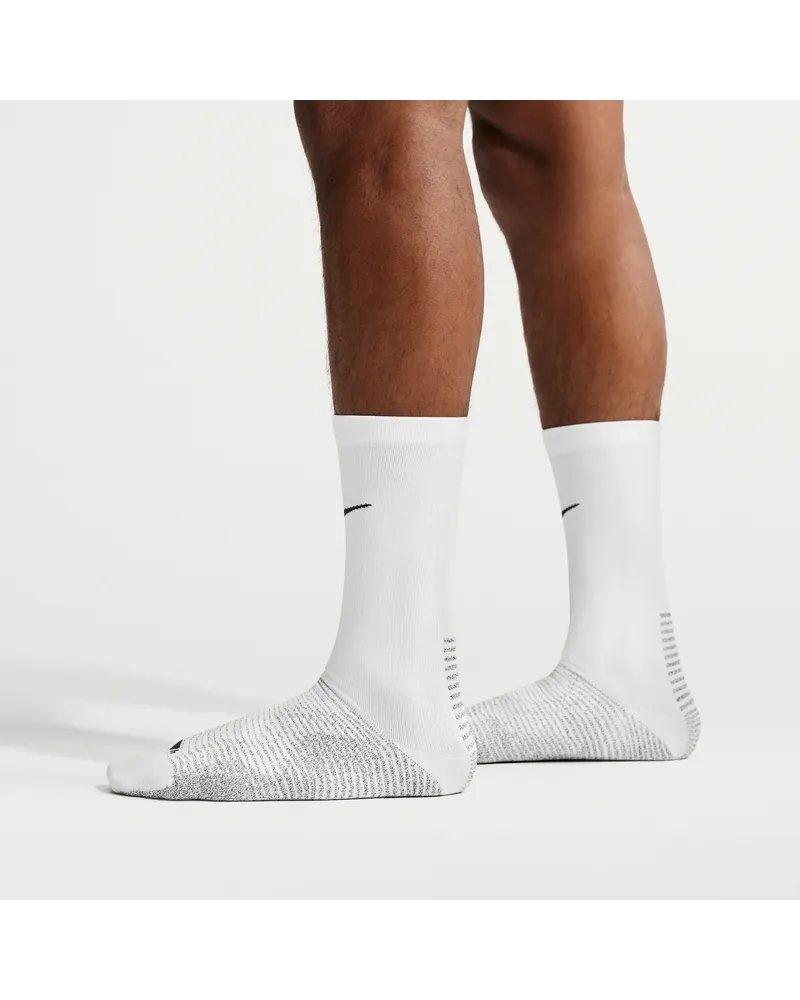 Nike Grip Vapor Strike Fußball-Crew-Socken - Weiß Weiß
