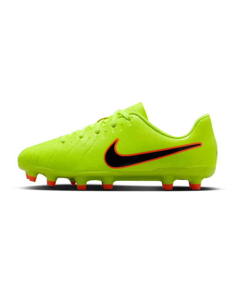 Nike Jr. Tiempo Legend 10 Club Low-Top-Fußballschuh für verschiedene Böden für jüngere/ältere Kinder - Gelb Gelb