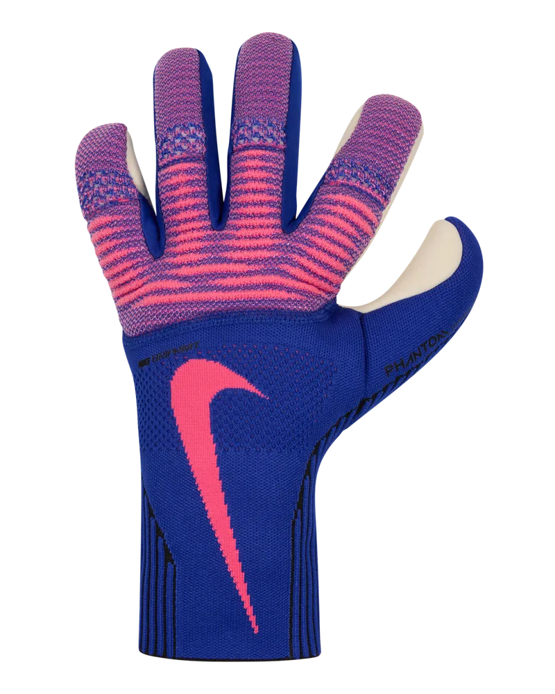 Nike Phantom Dynamic Fit Fußball Torwarthandschuhe - Blau Blau