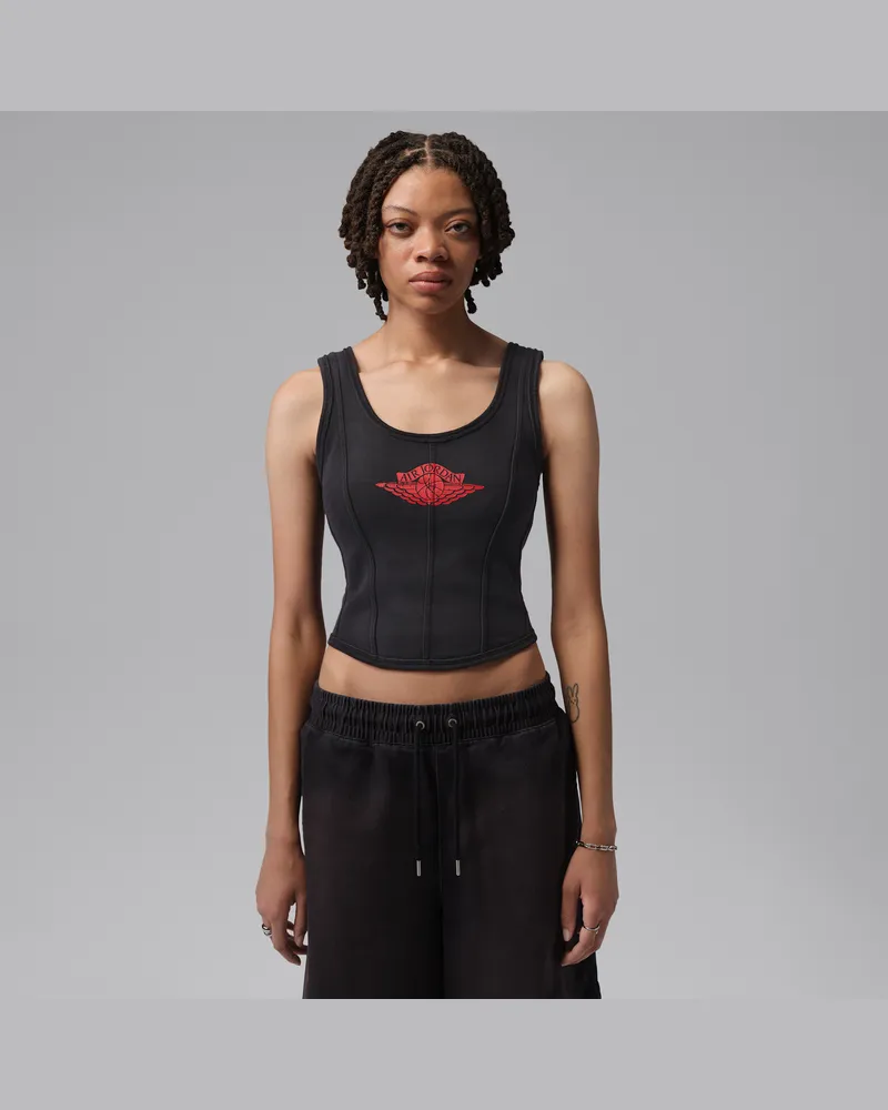 Jordan Flight Fleece Korsett (Damen) - Schwarz Schwarz