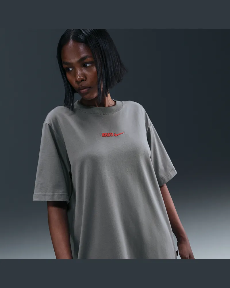 Nike Atlético Madrid  Fußball-T-Shirt (Damen) - Grau Grau