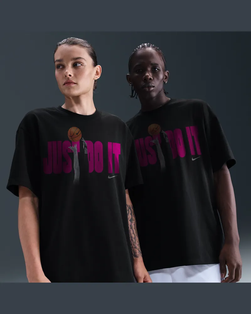 Nike Just Do It:  Basketball Basketball-T-Shirt - Schwarz Schwarz