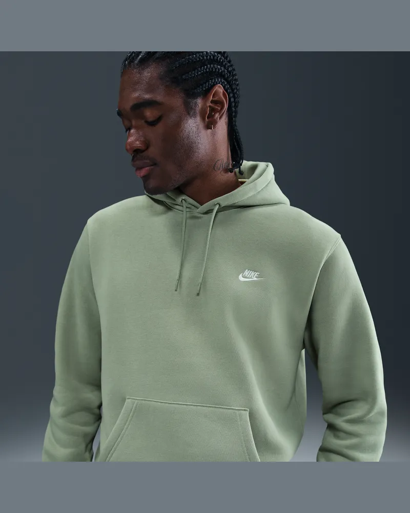 Nike Club Fleece-Hoodie (Herren) - Grün Grün