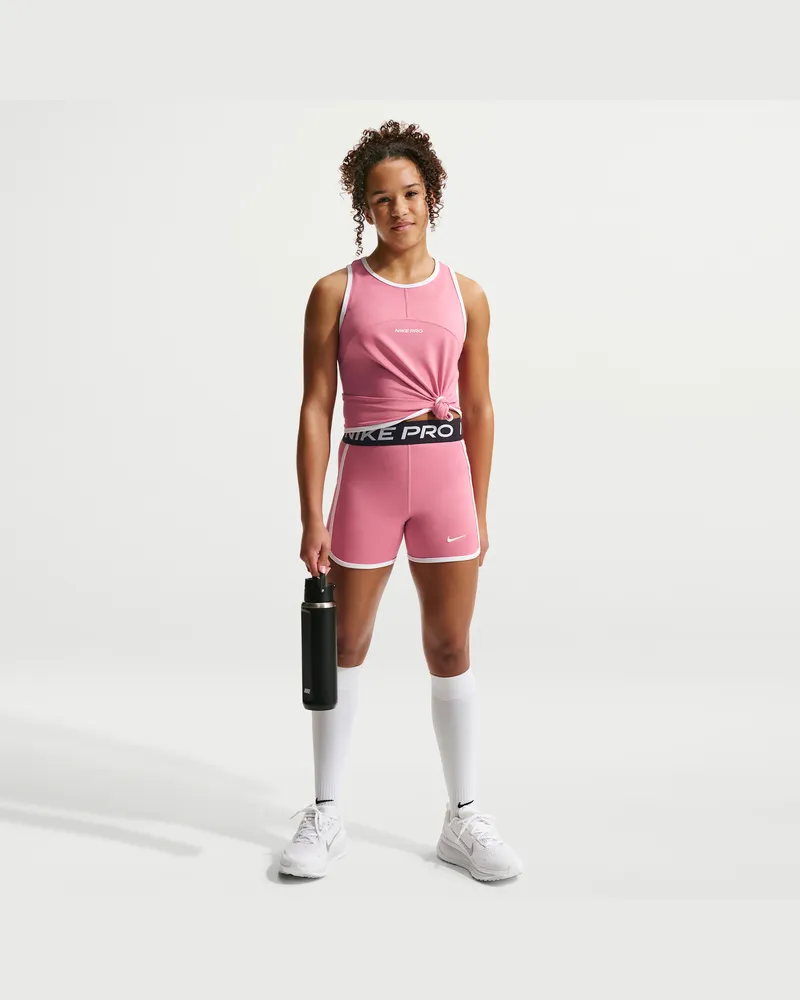 Nike Pro Dri-FIT Shorts (ca. 8 cm) (Mädchen) - Pink Pink