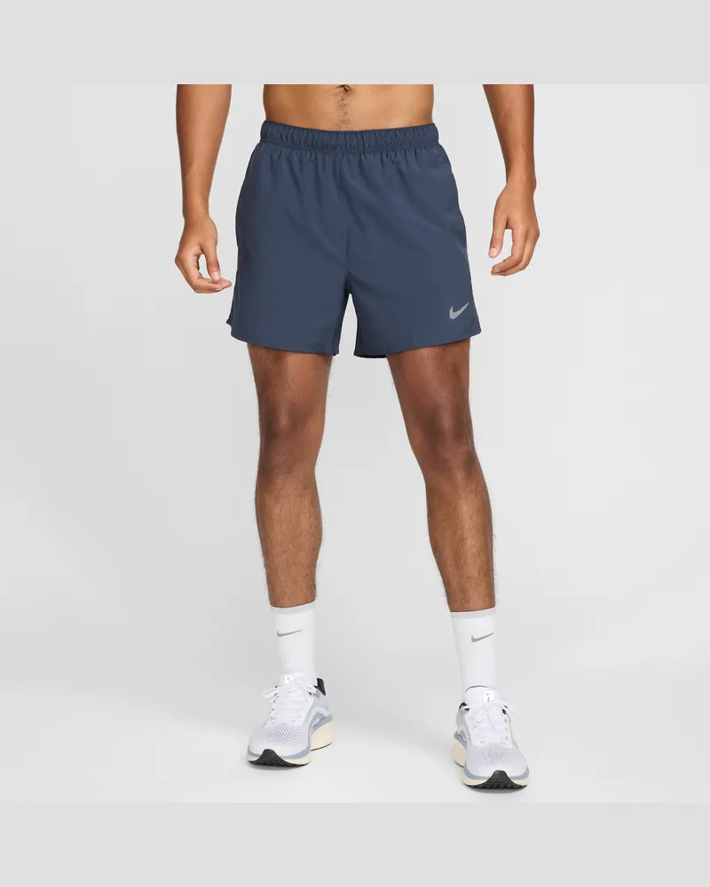 Nike Challenger vielseitige 2-in-1-Shorts mit Dri-FIT-Technologie (Herren, ca. 13 cm) - Blau Blau