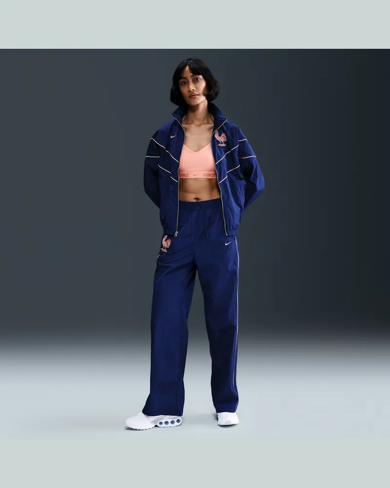 Nike FFF Windrunner  Football Webhose mit hohem Bund (Damen) - Blau Blau