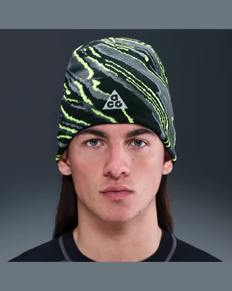 Nike ACG Peak "Big Bend" Beanie - Grau Grau