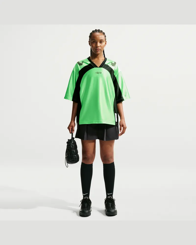 Nike Minirock mit Falten (Damen) - Schwarz Schwarz