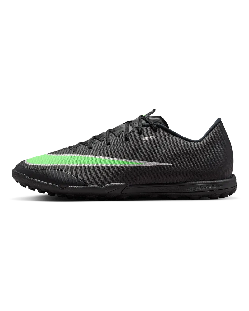 Nike Mercurial Vapor 17 Academy Low-Top-Fußballschuh für Turf - Schwarz Schwarz