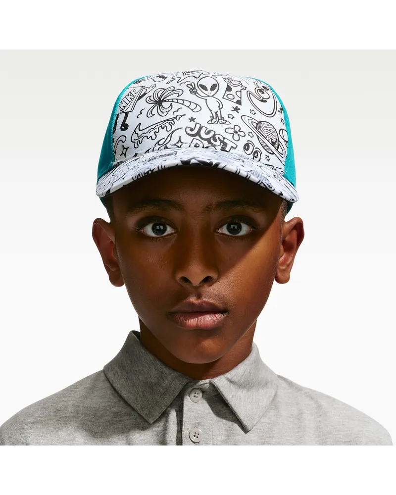 Nike Club strukturierte Cap (jüngere Kinder) - Grün Grün