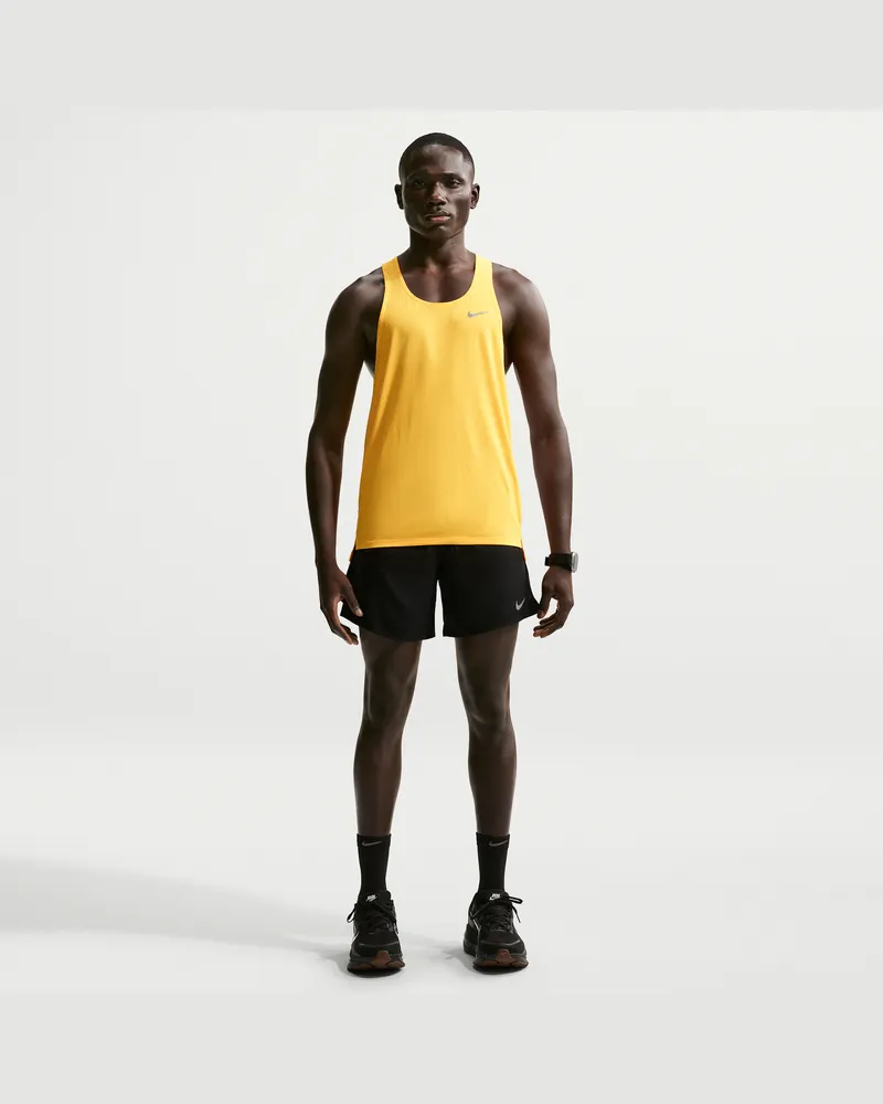 Nike Stride Dri-FIT 2-in-1-Laufshorts für Herren (ca. 18 cm) - Schwarz Schwarz