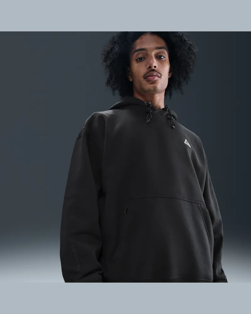Nike ACG "Tuff Fleece" Hoodie - Schwarz Schwarz