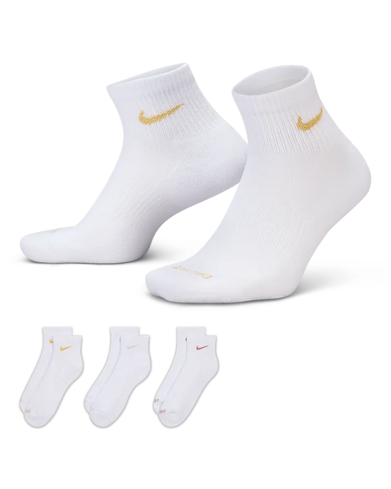 Nike Everyday Plus Cushioned Trainings-Knöchelsocken (3 Paar) - Multi-Color Multi-color