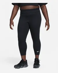 Nike Sportswear Classic 7/8-Leggings mit hohem Bund für Damen - Schwarz Schwarz