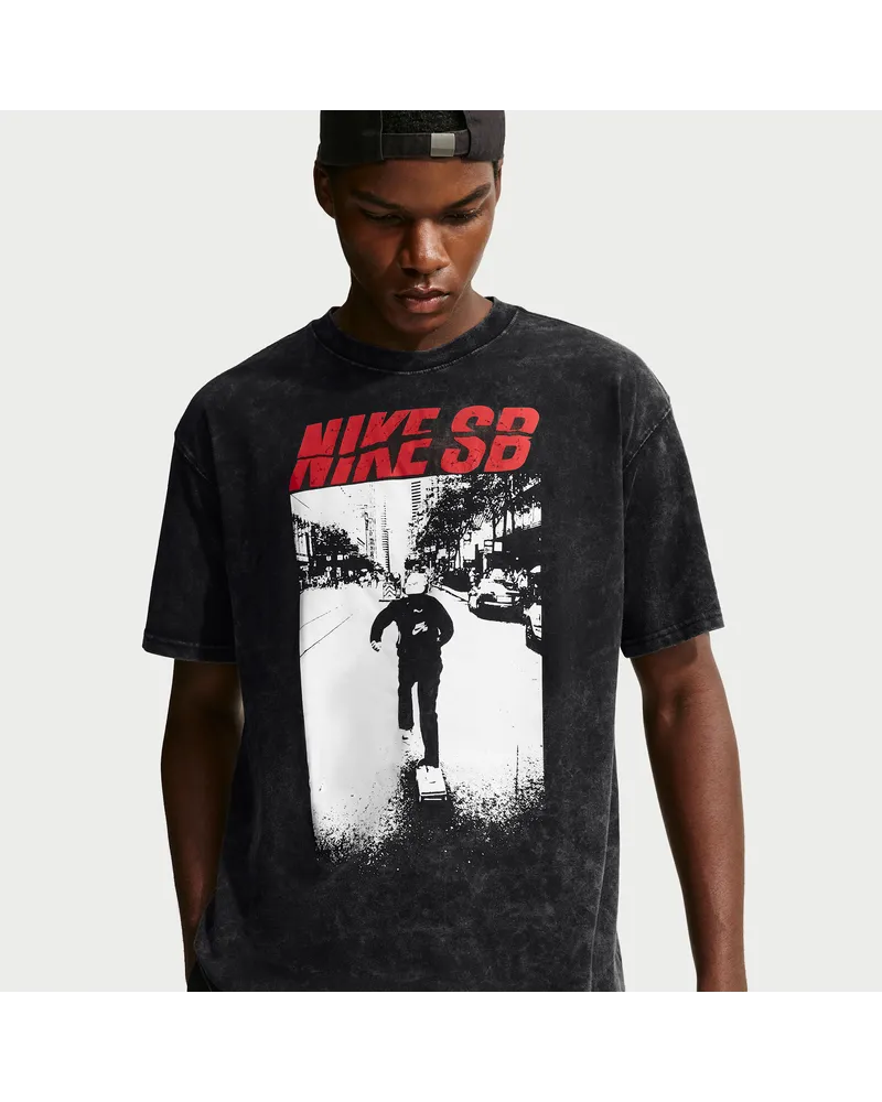Nike SB Skate-T-Shirt - Schwarz Schwarz