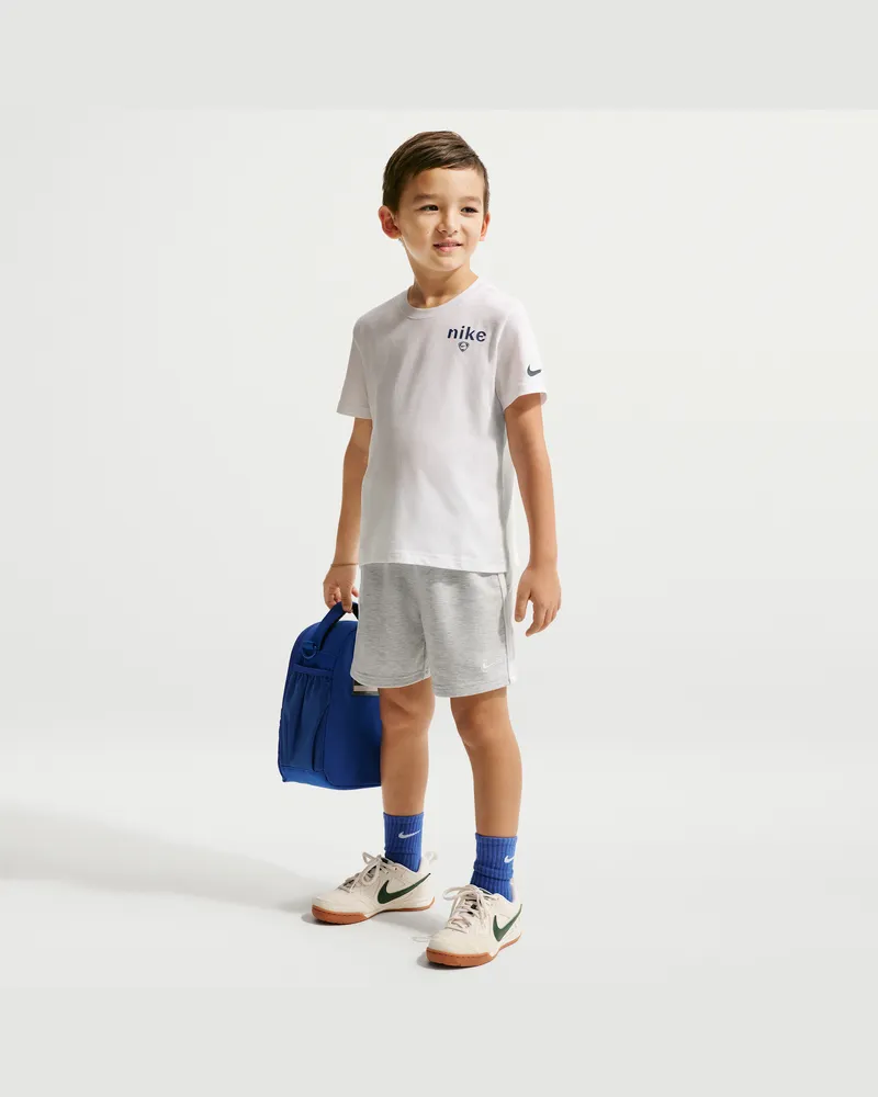 Nike Goal Mode French-Terry-Shorts für jüngere Kinder - Grau Grau