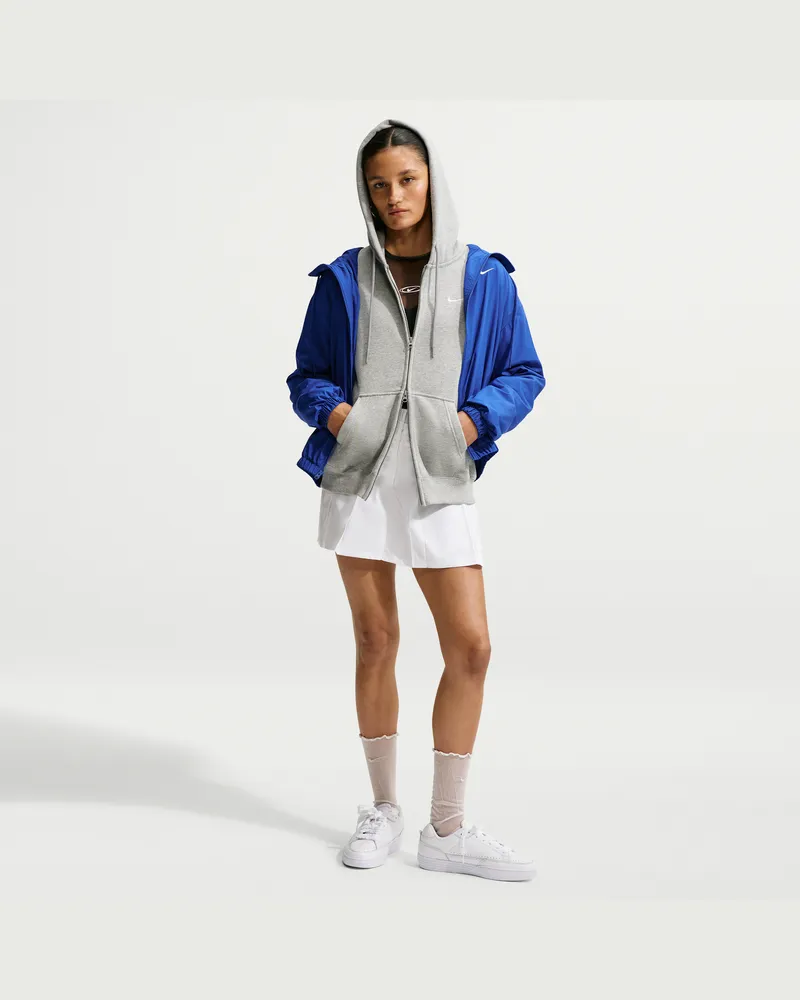 Nike Minirock mit Falten (Damen) - Weiß Weiß