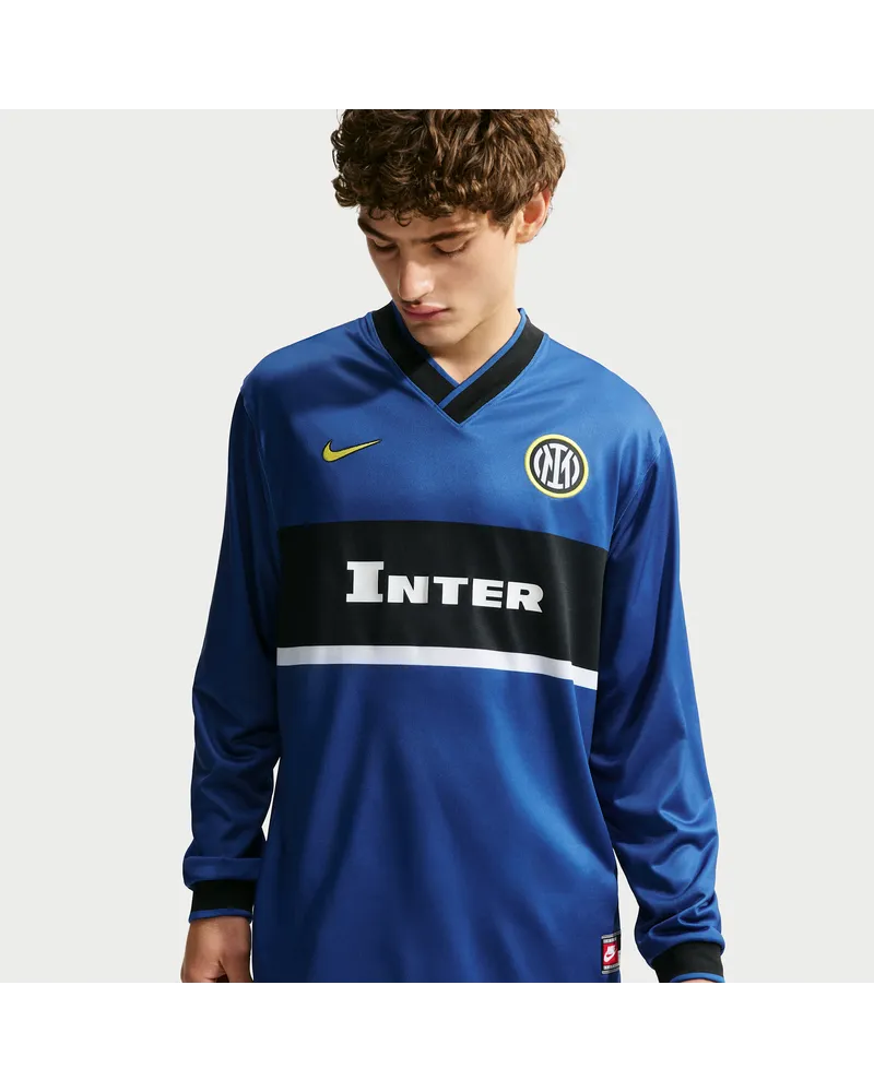 Nike Inter Milan Energy Third  Dri-FIT Langarm-Fußballtrikot für Herren - Blau Blau