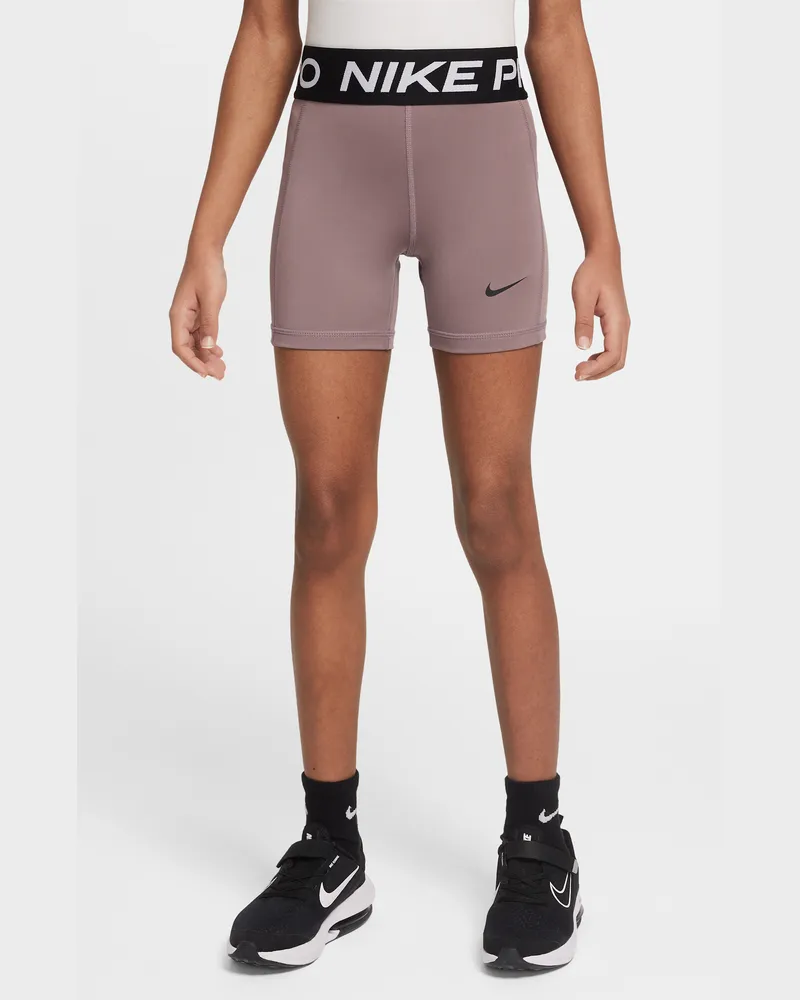 Nike Pro Leak Protection: Periodensichere Dri-FIT-Shorts für ältere Kinder - Pink Pink