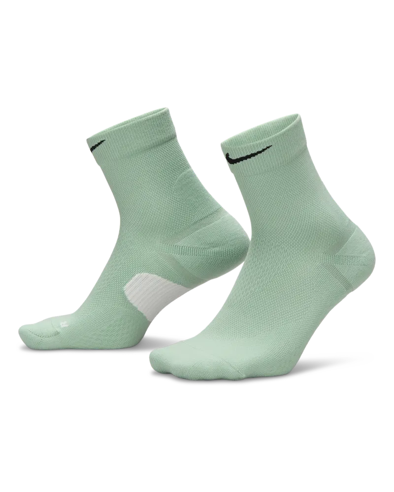 Nike Running mittelschwere Micro Crew-Socken (1 Paar) - Grün Grün