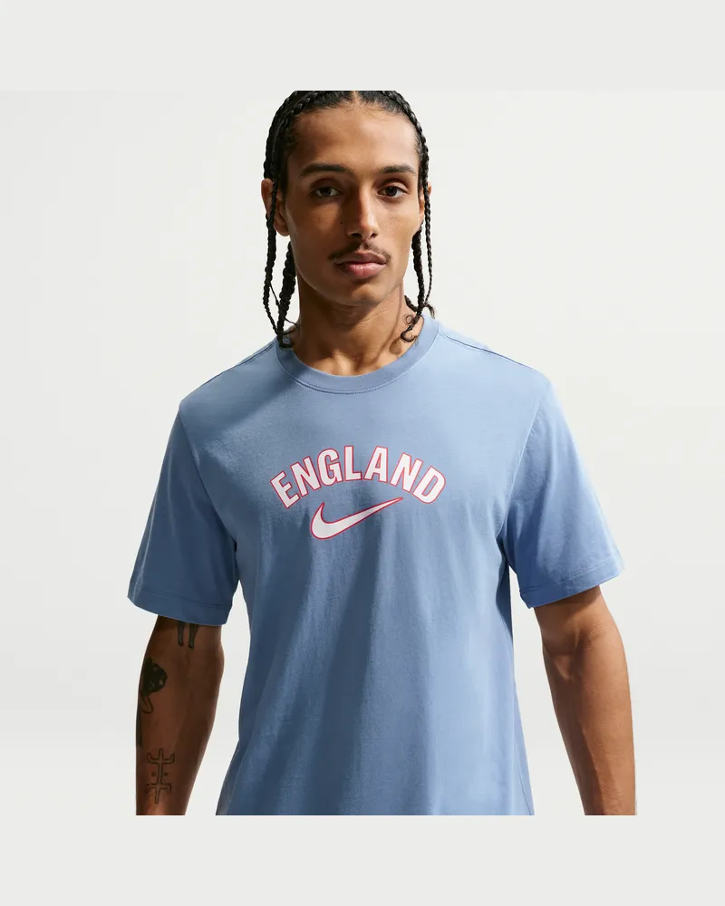 Nike England  Fußball-T-Shirt (Herren) - Blau Blau