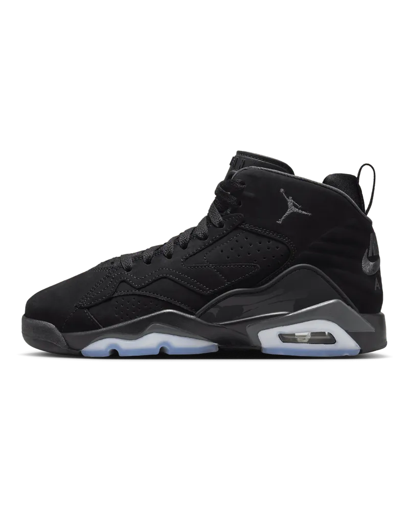 Nike Jumpman MVP Schuh für ältere Kinder - Schwarz Schwarz