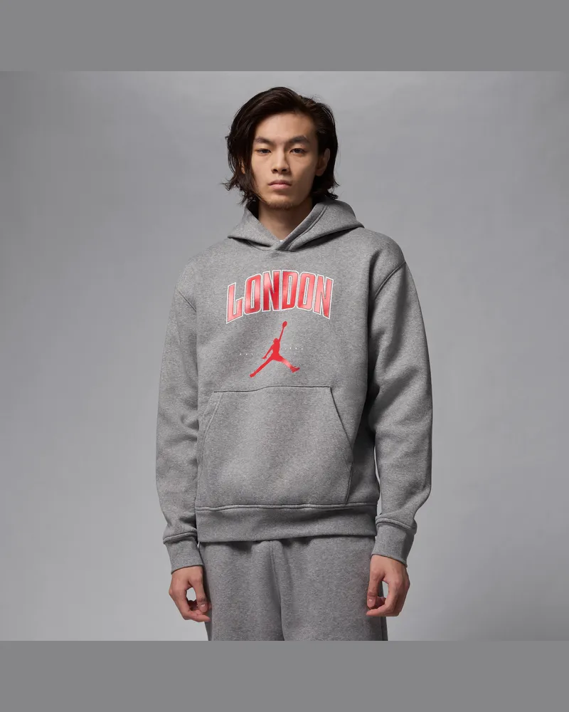 Jordan London-Hoodie aus Fleece (Herren) - Grau Grau