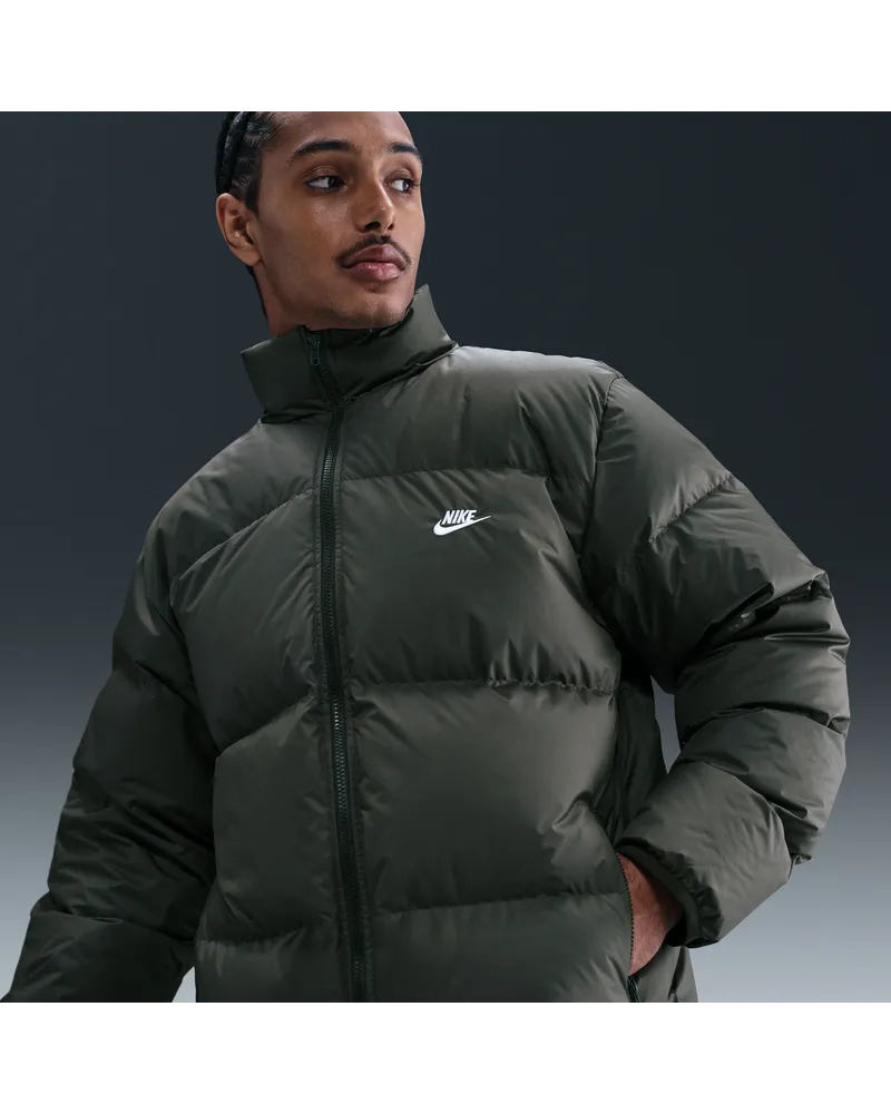 Nike Sportswear Club Therma-FIT Puffer-Jacke (Herren) - Grün Grün