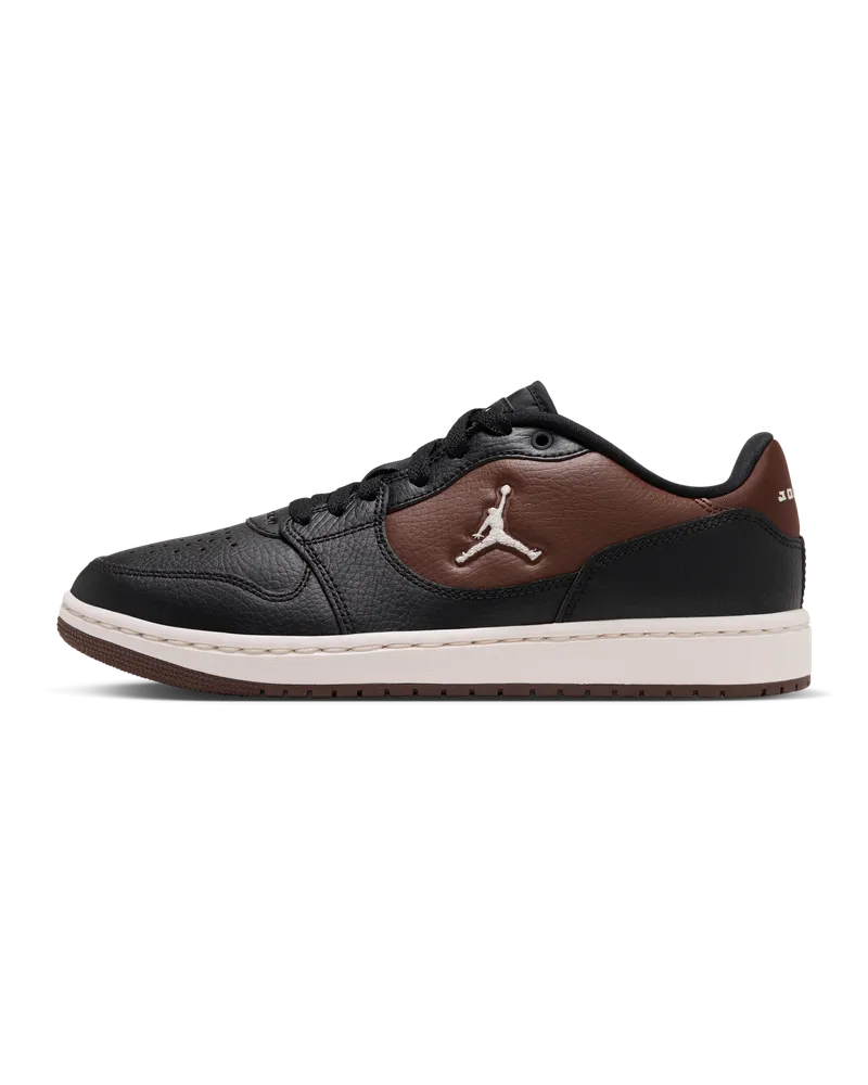 Jordan Court Connect Low Damenschuh - Schwarz Schwarz