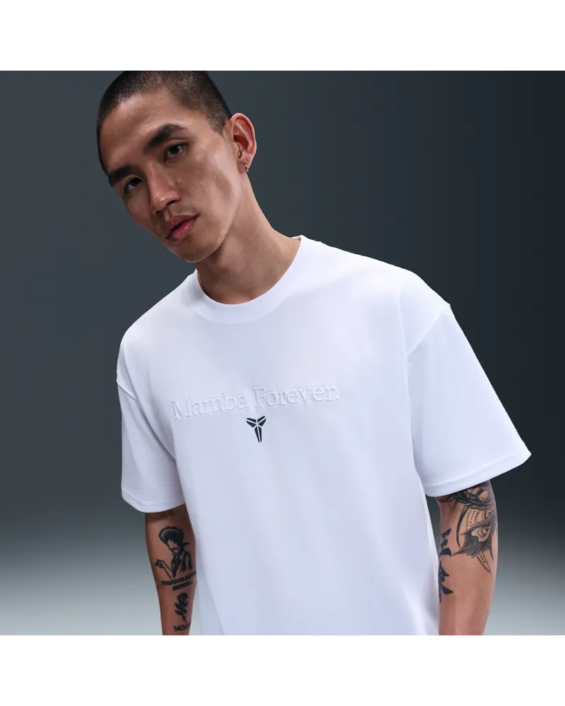 Nike Kobe Dri-FIT-Basketball-T-Shirt (Herren) - Weiß Weiß