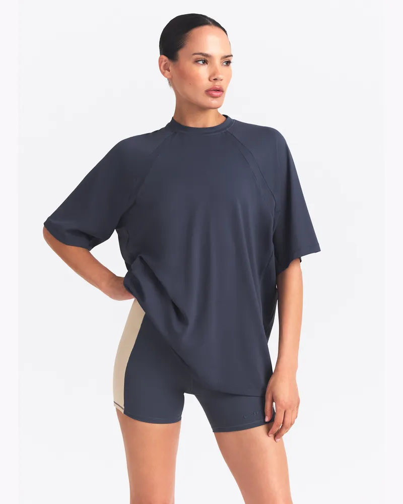 Nike SKIMS Airy Oversize-T-Shirt für Damen - Blau Blau