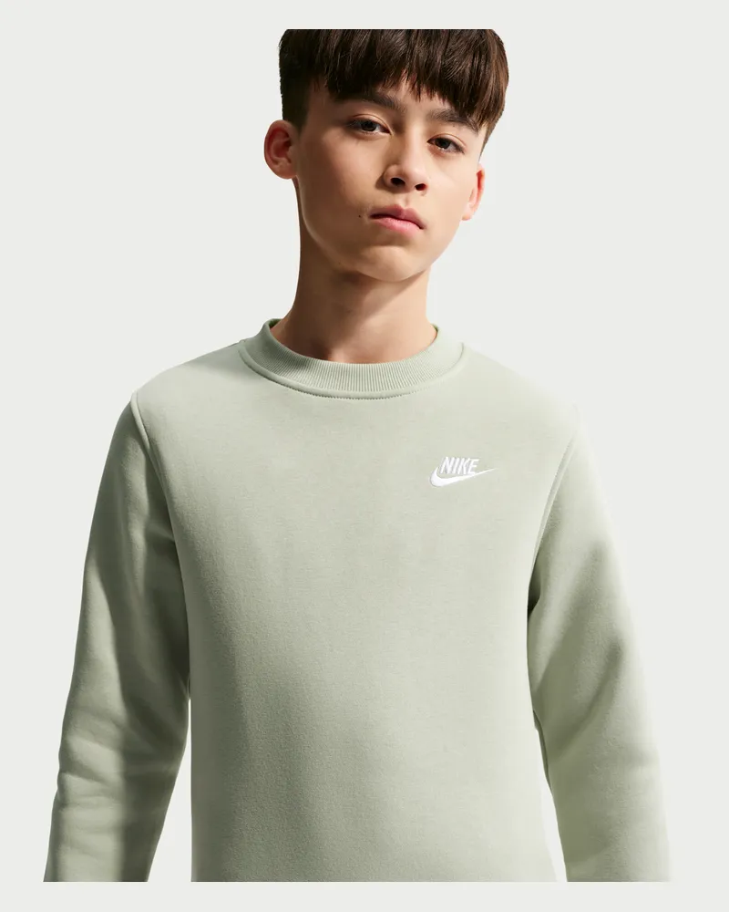 Nike Club Fleece Sweatshirt für ältere Kinder - Grün Grün