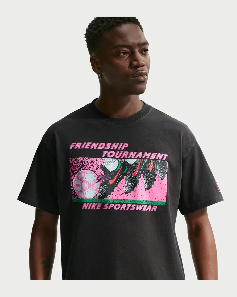 Nike T-Shirt (Herren) - Schwarz Schwarz